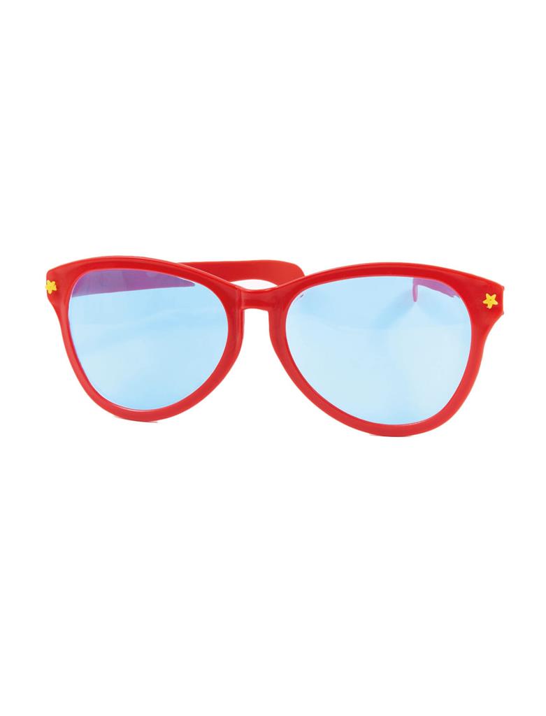 verkoop - attributen - Brillen - Jumbo bril rood